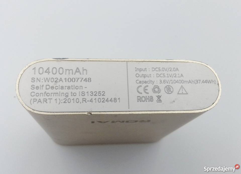 Powerbank romai 10400 mAh Gdańsk