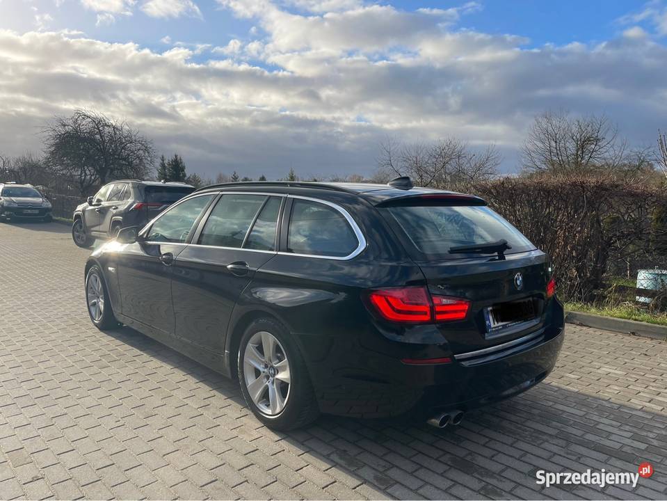 BMW 5 f11 30 diesel automat zadbana panorama skórzana tapicerka