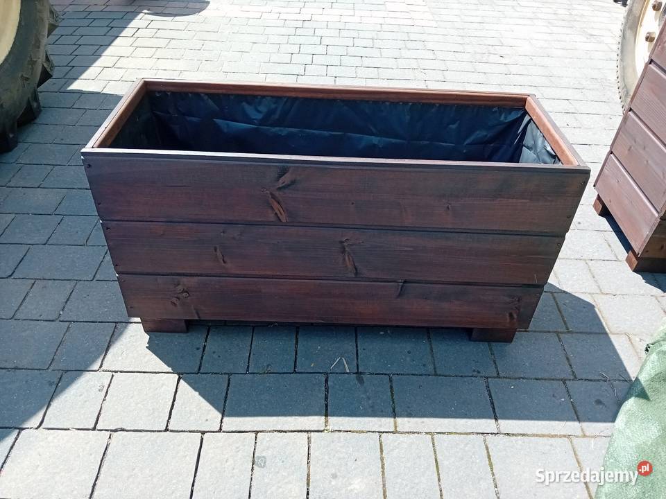 Doniczki drewniane małopolskie Bulowice