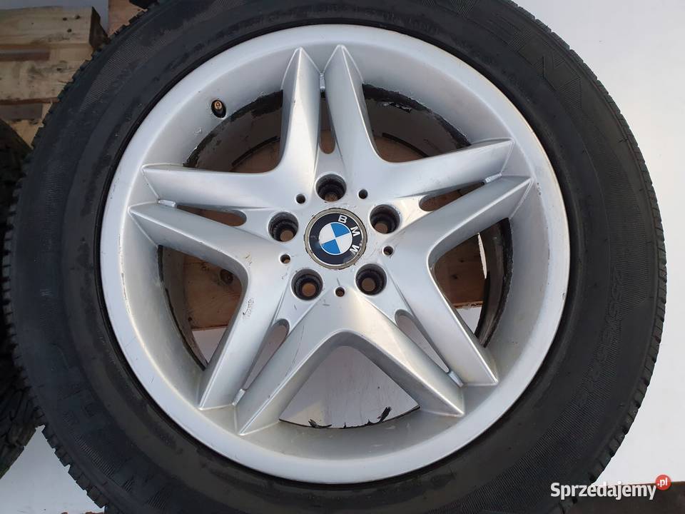 BMW X5 E53 FELGI ALUMINIOWE alufelgi KOMPLET R Średnica 18" Samochodowe Janów