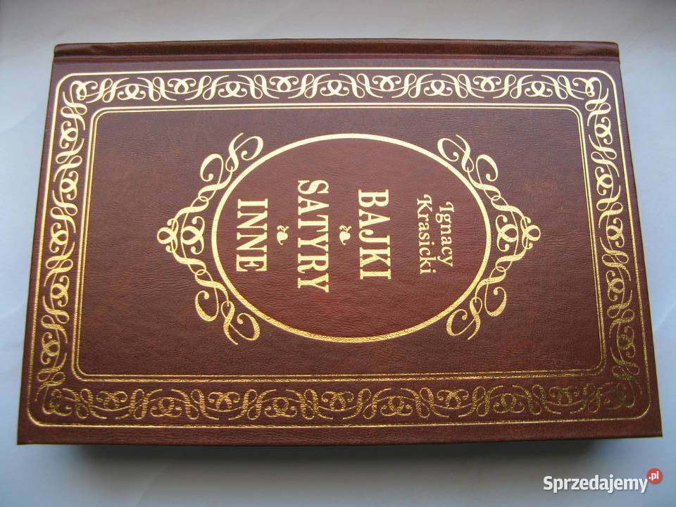 Bajki Satyry Wiersze Ignacy Krasicki Poznań