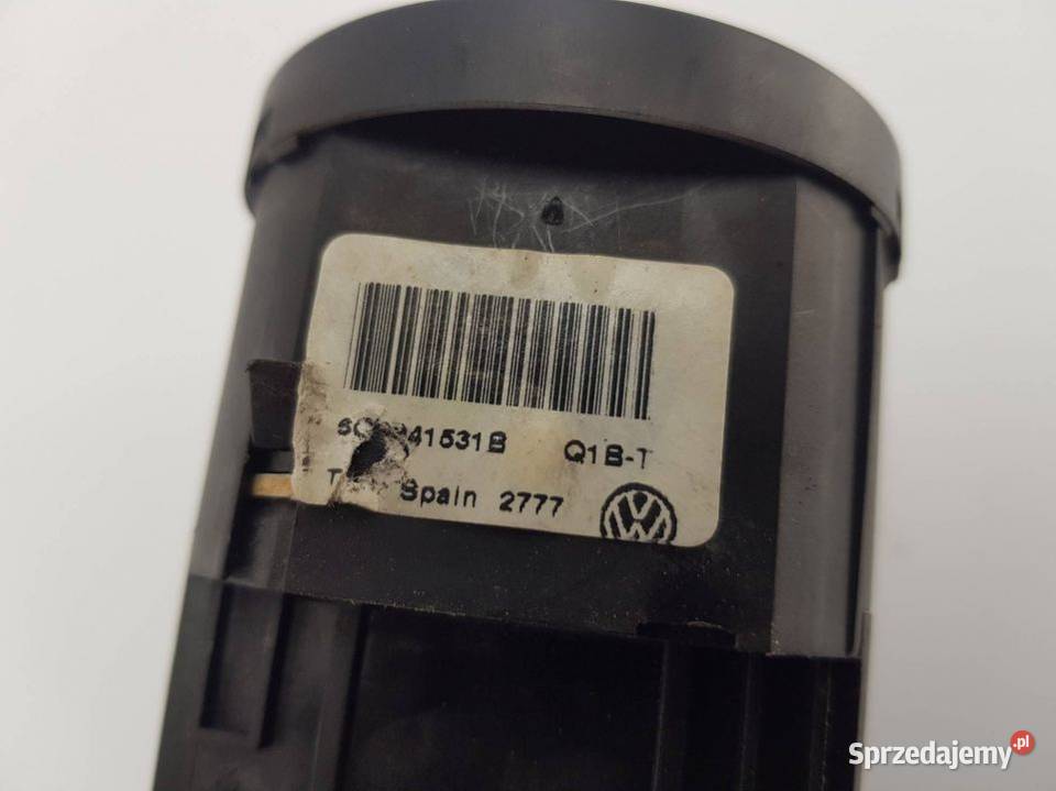 WŁĄCZNIK ŚWIATEŁ 6Q0941531B POLO 14 TDI Części samochodowe Lipno