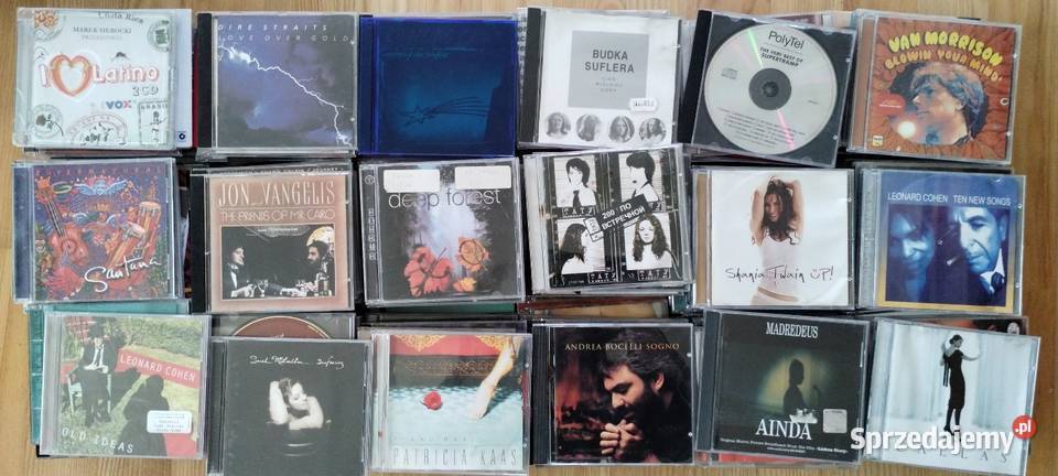 Płyty CD muzyka pakiet ok 135 sztuki Warszawa sprzedam