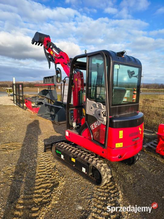 Minikoparka koparka 2T obrotowa gąsienicowa Kielce