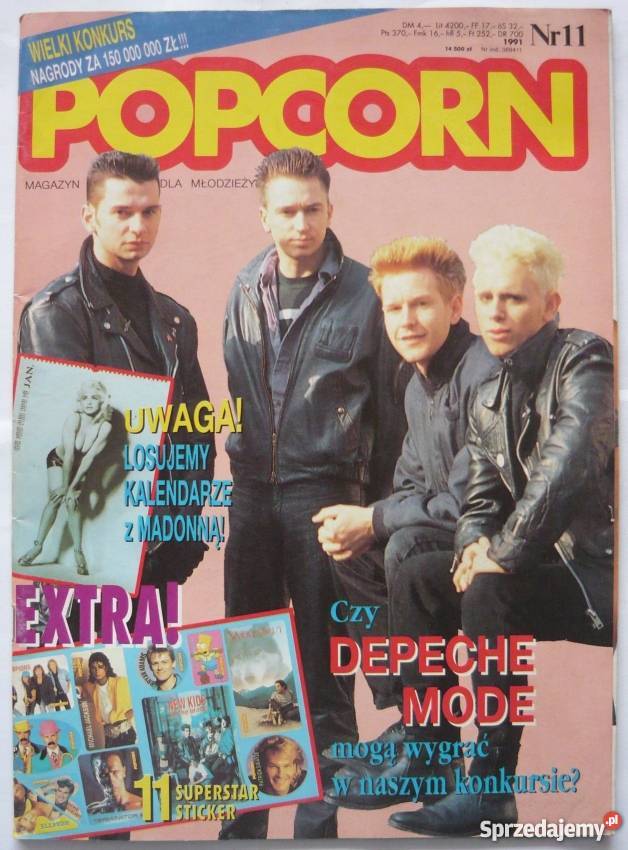 POPCORN 11 1991 miesięcznik Warszawa
