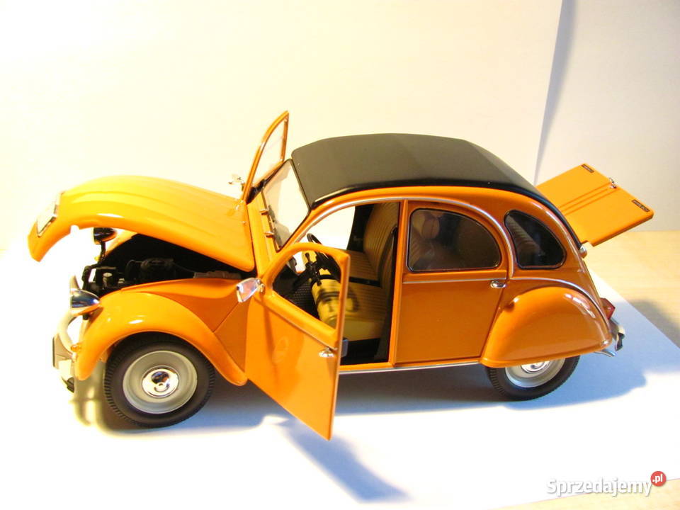 Samochód realistyczny model Citroen 2CV skala Łódź