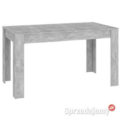 vidaXL Stół jadalniany szarość betonu 140x745x76 Warszawa