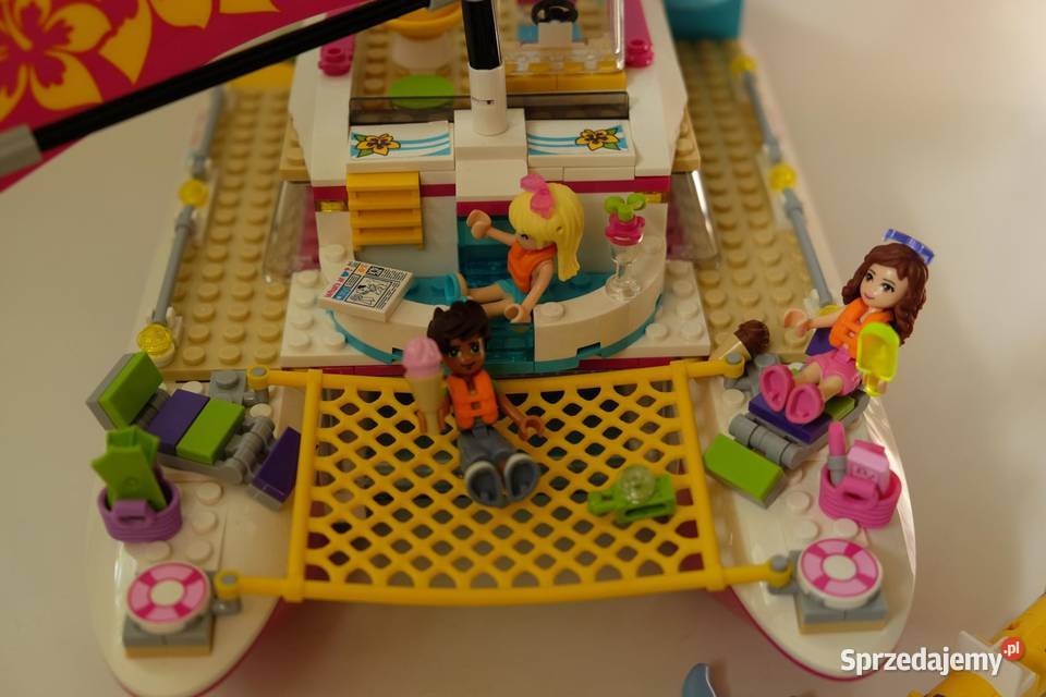 Lego Friends 41317 Słoneczny katamaran statek Dąbrowa Górnicza