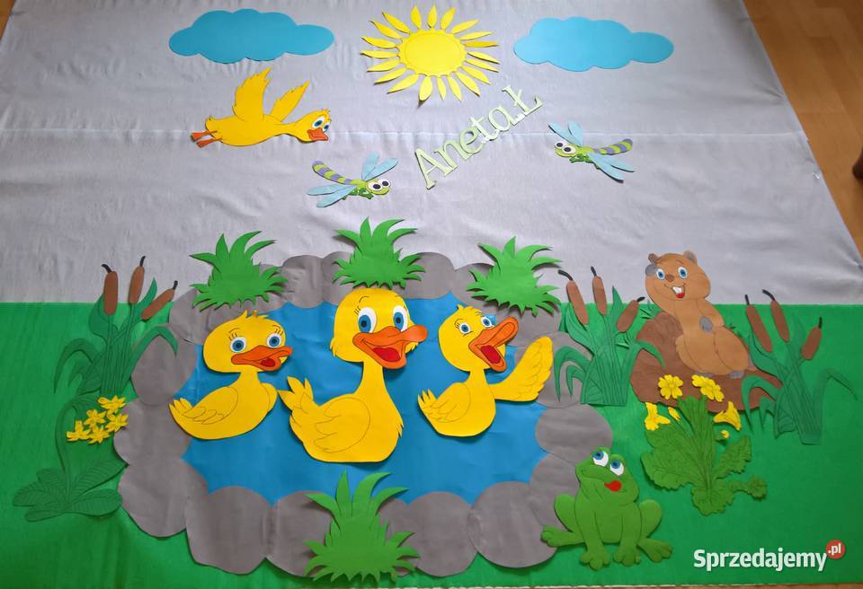 Dekoracja wiosenne z brystolu 504 102 444 Garwolin