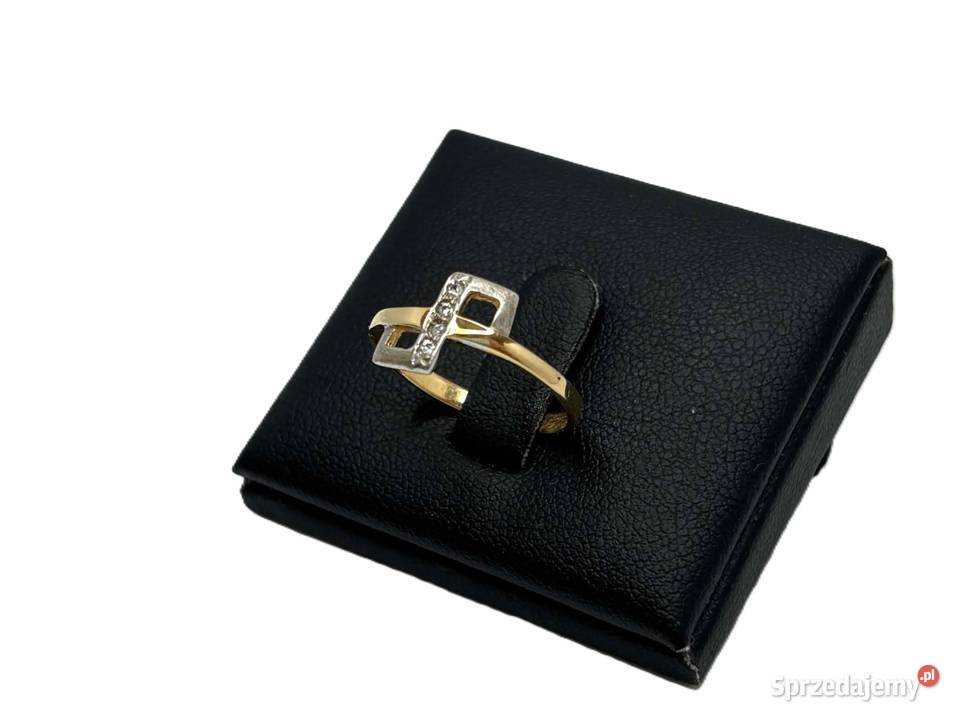 Złoty Pierścionek pr 585 146g R13 złoto Elbląg