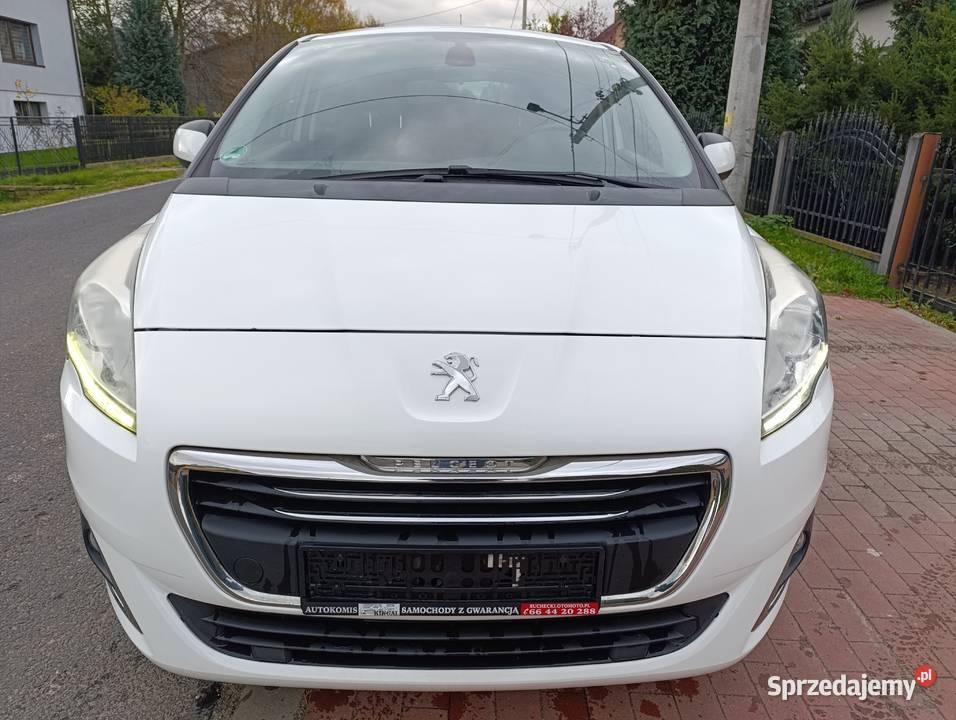 Peugeot 5008 16 HDi 2014r udok przebieg lifcie sprzedam