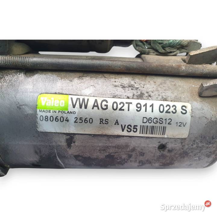 ROZRUSZNIK VW Golf V Audi A3 8P 16 FSI BLF Valeo Chełm