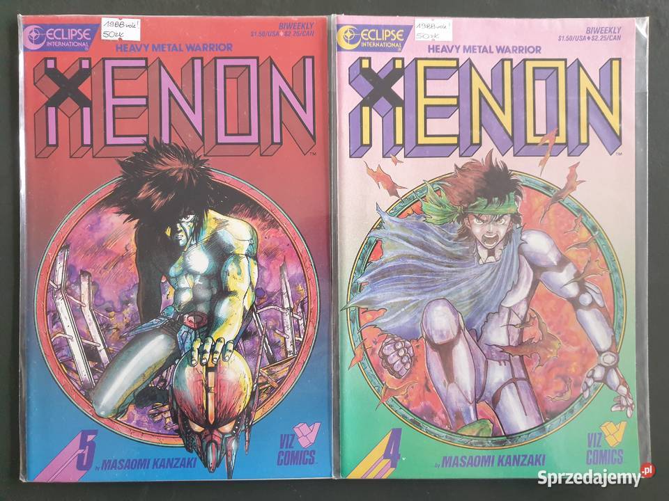 Manga Heavy Metal Warrior Xenon 14 komiksów USA Gdynia sprzedam