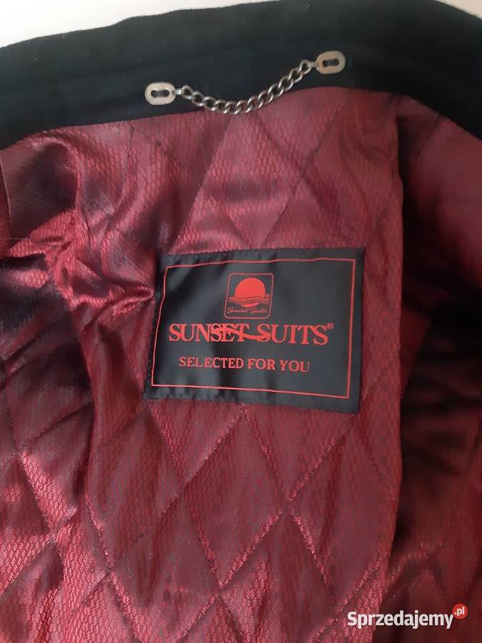 Płaszcz męski Sunset Suits wełna i kaszmir Rozmiar uniwersalny