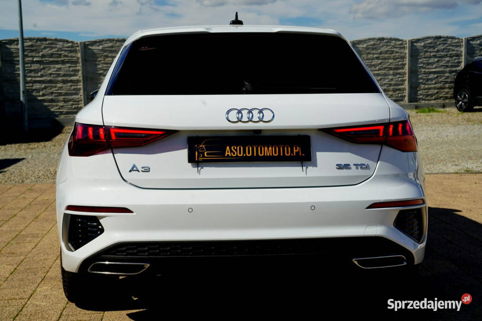 Audi A3 Sportback S LINE skóra KAMERA virtual Otmuchów