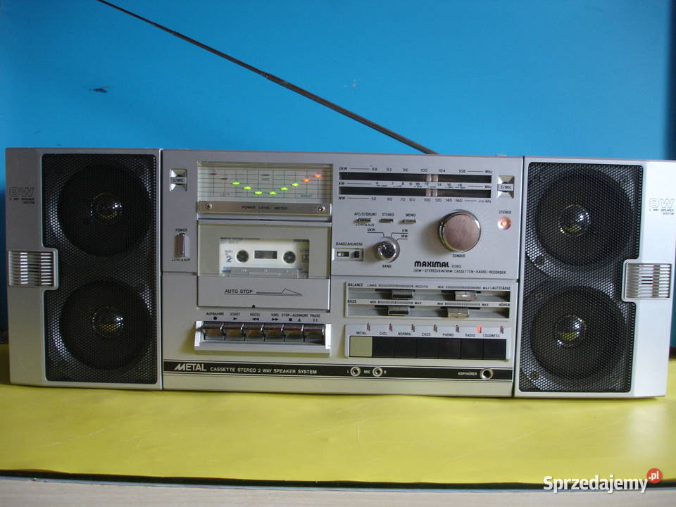 Radiomagnetofon MAXIMAL 3080 lubuskie Zielona Góra