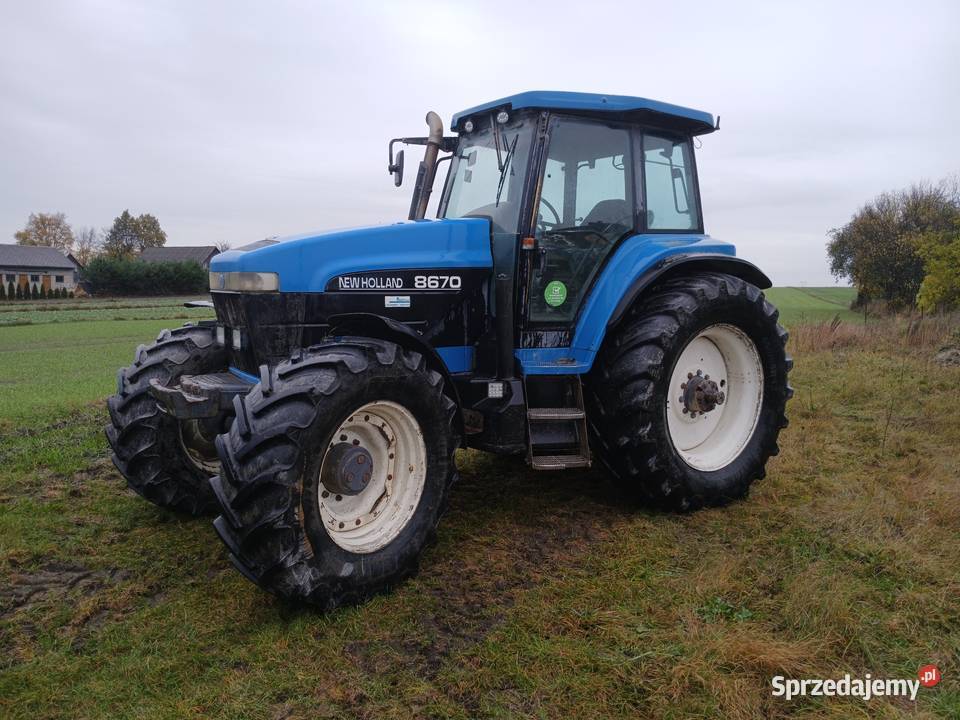 Ciągnik HOLLAND 8670 fendt renault case john Chlewice