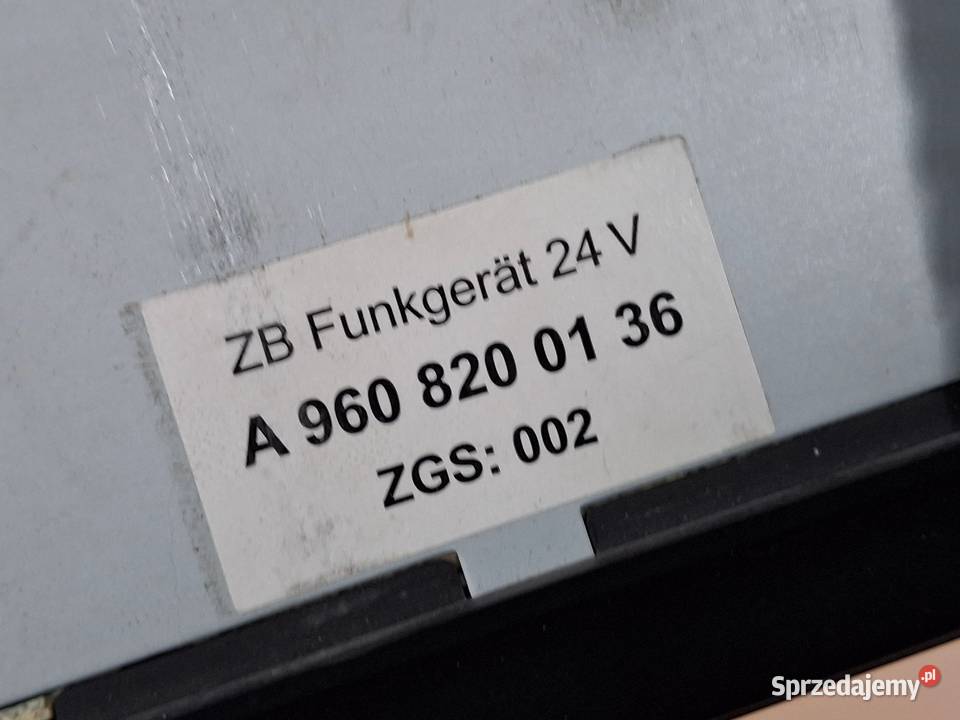 MERCEDES ACTROS MP4 CBRADIO CB RADIO MIKROFON lubuskie