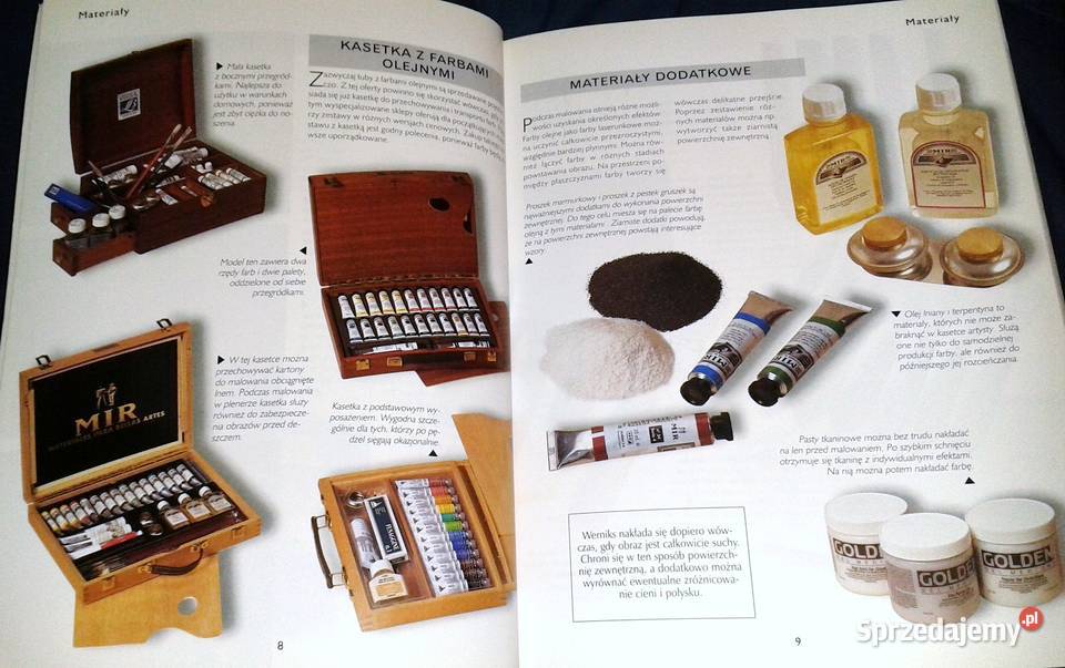 Malarstwo olejne początkujących Francisco A lubelskie Chełm sprzedam