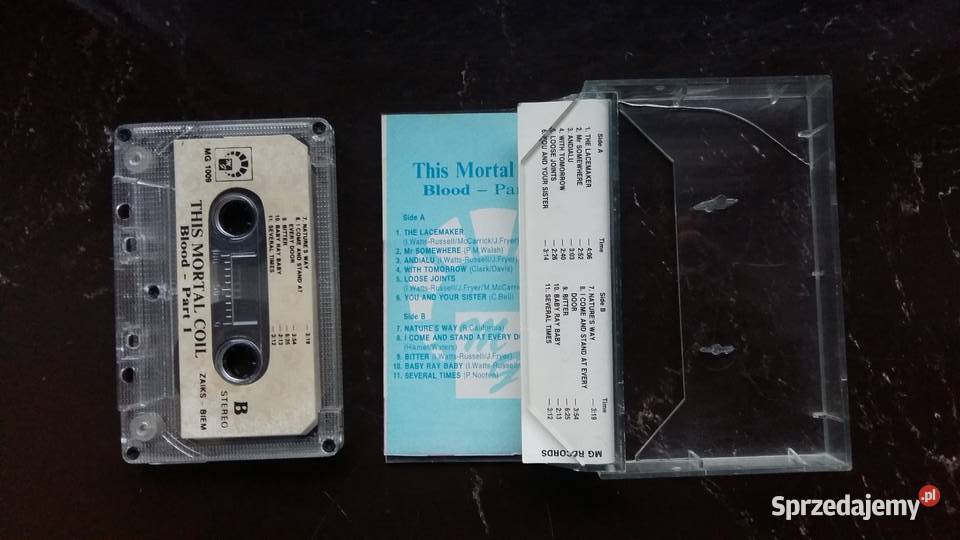 Kaseta magnetofonowa This Mortal Coil Blood part Siemiatycze