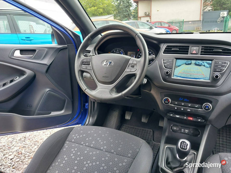 Hyundai i20 12 benz SALON 1 wł Tempomat Kamera Warszawa