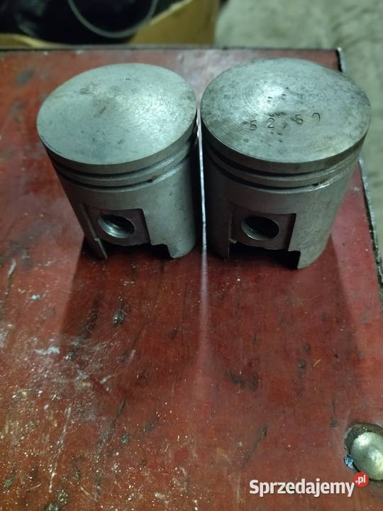 Tłoki do WSK 125 2 sztuki Nowe Tłuszcz sprzedam