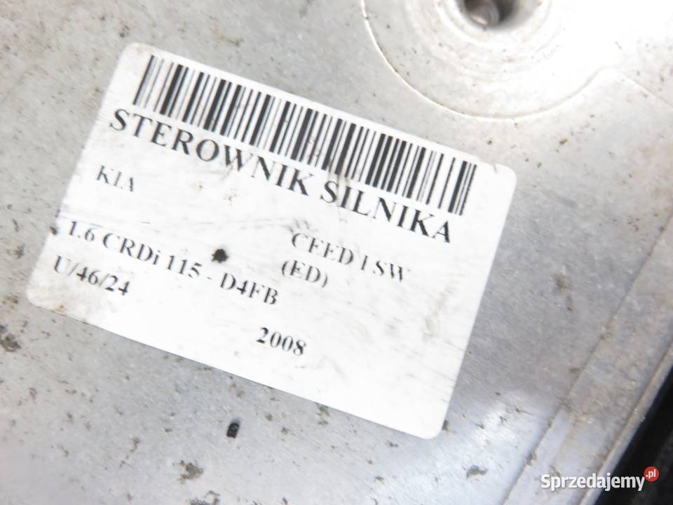 STEROWNIK KIA CEED I 16 CRDi 0281015438 Motoryzacja