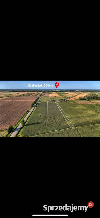 Sprzedam działki budowlane w Brańsku podlaskie Brańsk