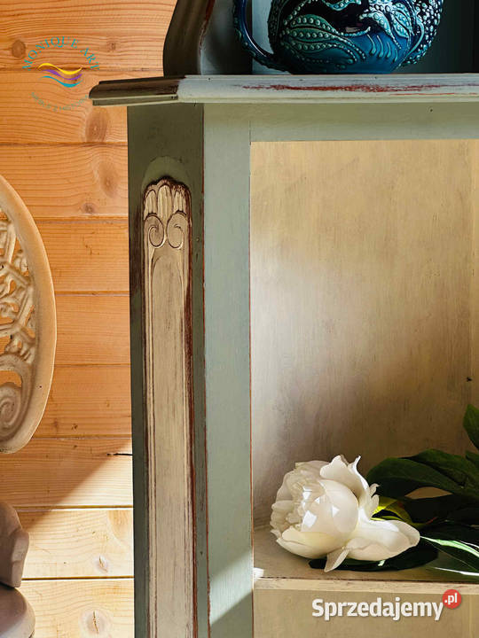 Romantyczna witryna narożna shabby chic do Jelcz-Laskowice