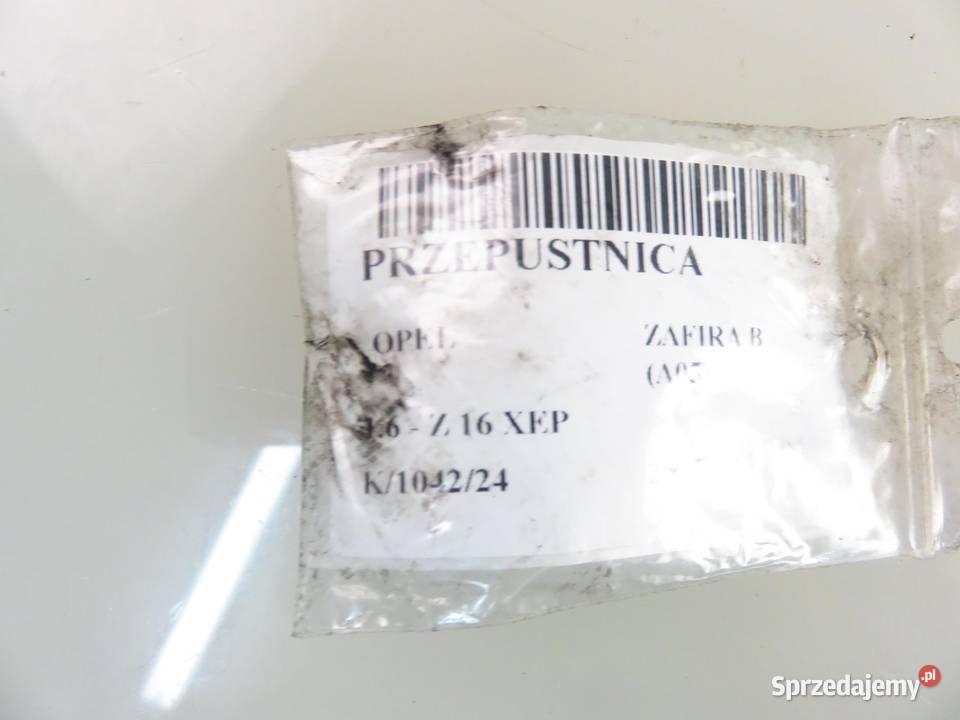 PRZEPUSTNICA OPEL ZAFIRA B 16 25382123 sprzedam