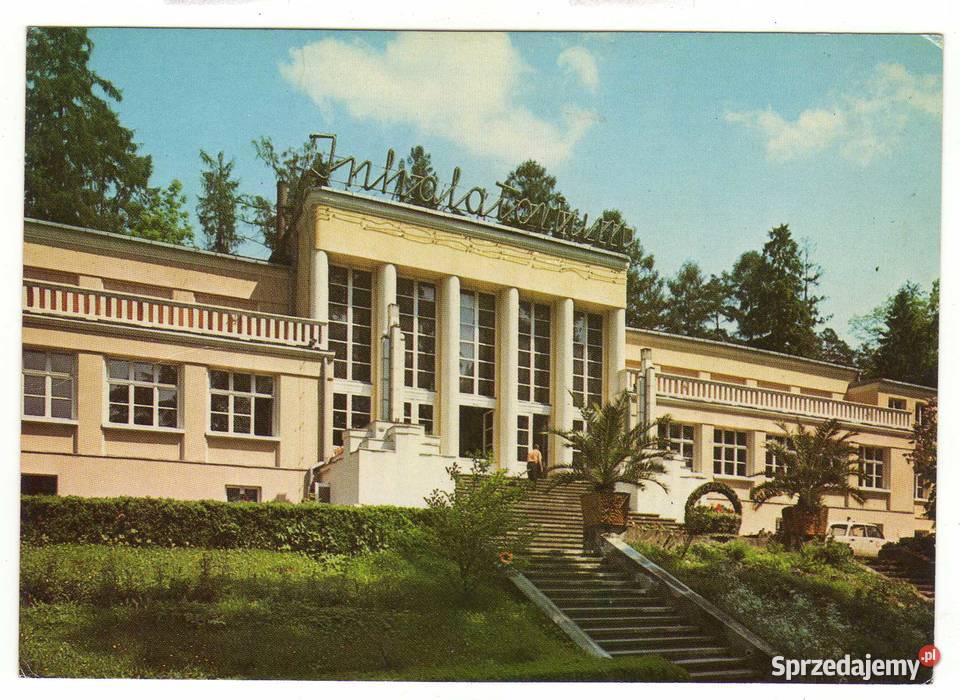 SZCZWNICA KROŚCIENKO INHALATORIUM POCZTÓWKA świętokrzyskie Krynki