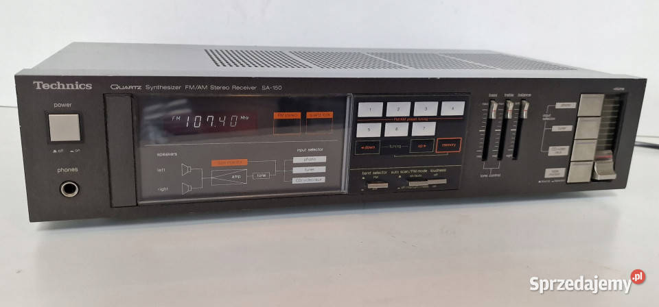 Amplituner technics SA150 SA 150 tuner radio Amplitunery Międzychód