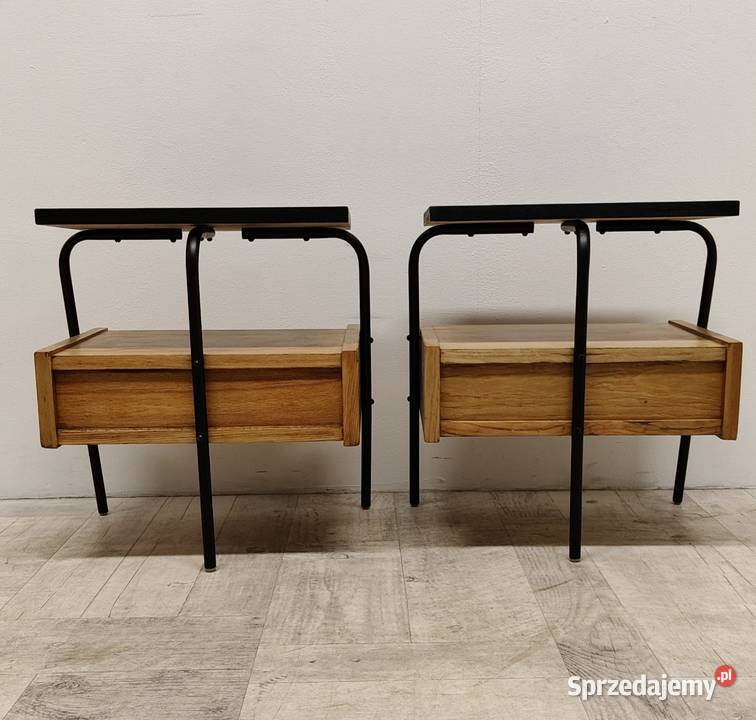 szafki nocne loft modernizm vintage design łódzkie Radomsko