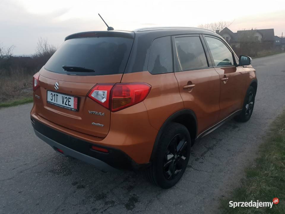 Suzuki Vitara 4x4 SkóraAlcantara LED Bez wkładu nieuszkodzony Myszków