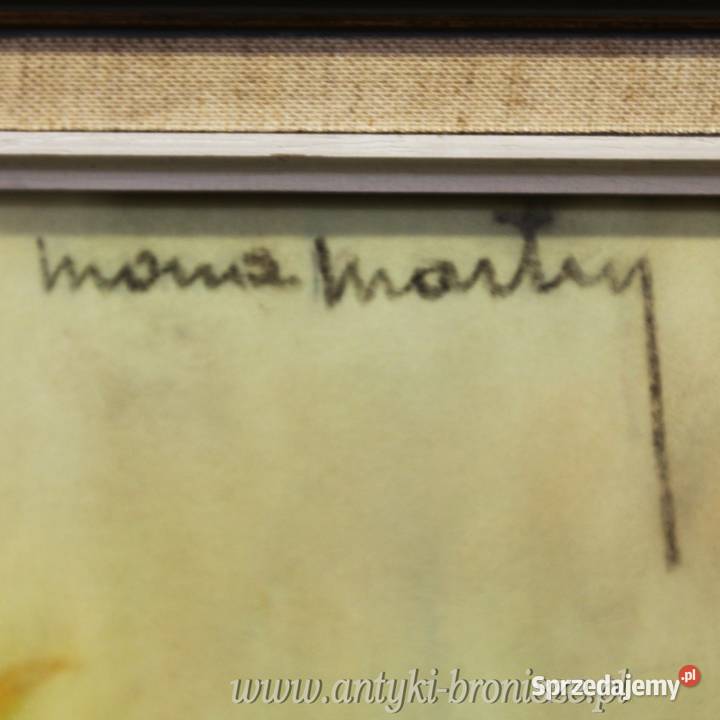 WYPRZEDAŻ Martwa natura pastel na kartonie Mona Bronisze