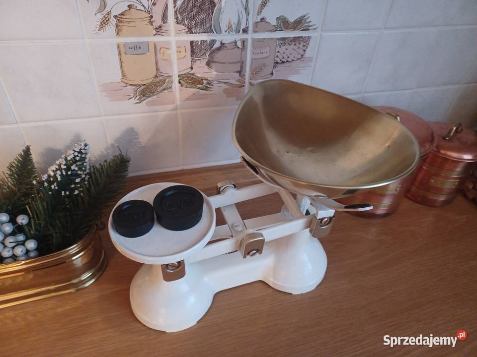 Piękna angielska waga Poznań