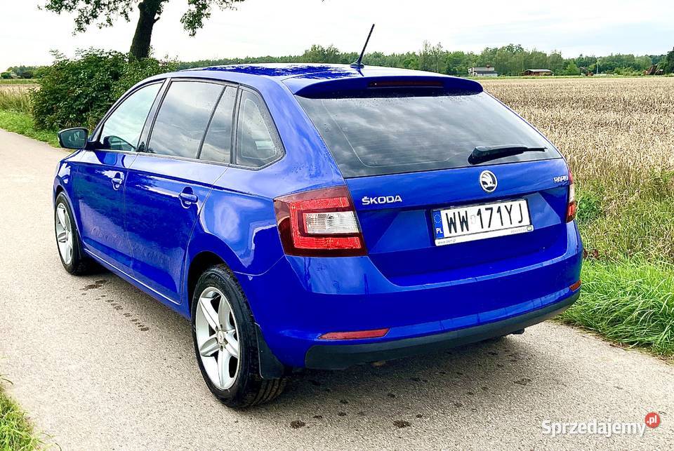 2018 koda Rapid 16 TDI 115 mazowieckie