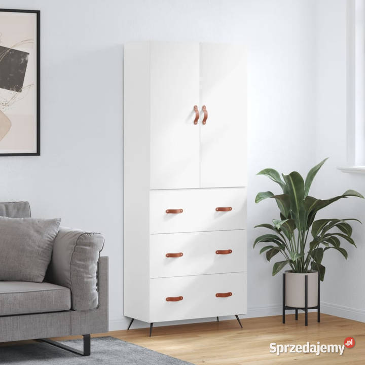 Witrynka biała 695x34x180 materiał sprzedam