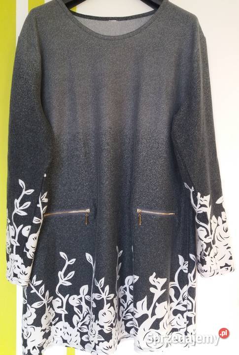 LXL4648 Ołowkowa wygodna tunika śląskie Gliwice