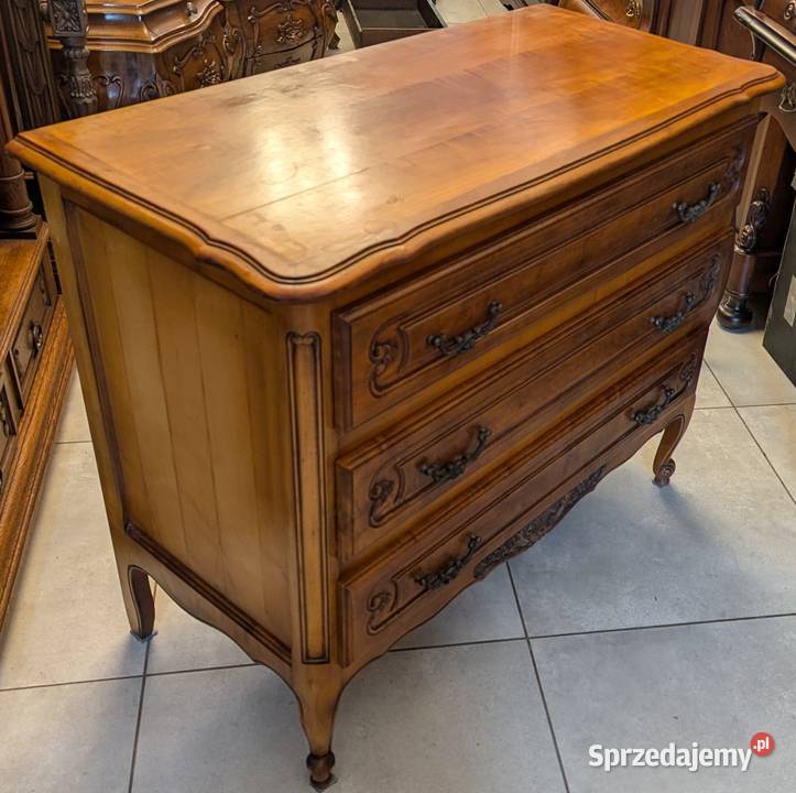 ładna komoda ludwikowska orzechsklep Dąbrowa Meble Dąbrowa Górnicza