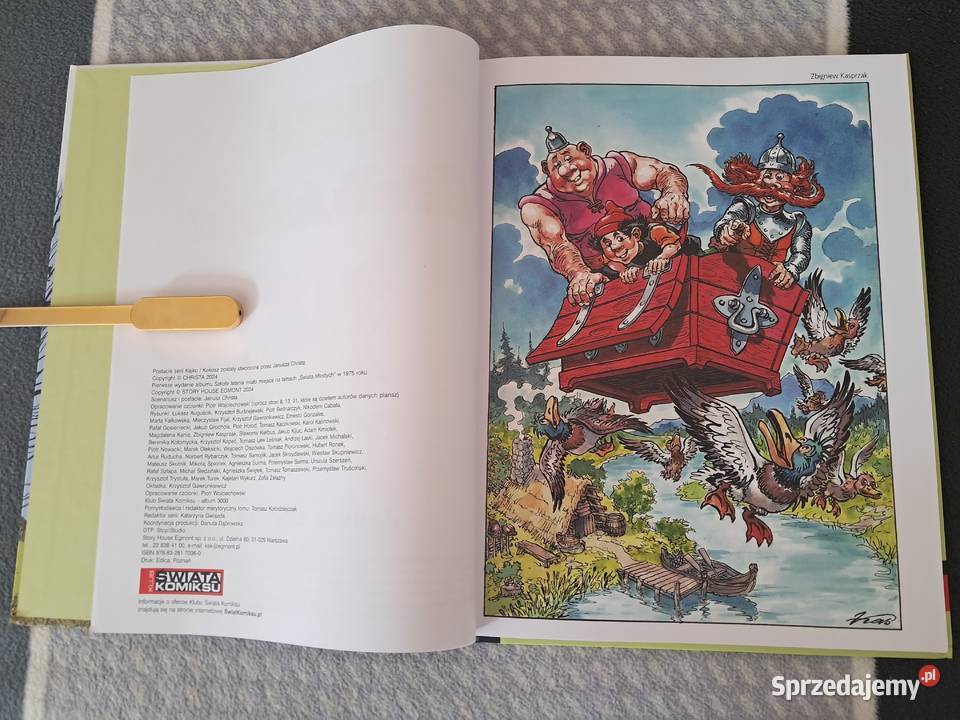 Książka komiks Kajko i Kokosz Szkoła latania wg Komiksy Kraków