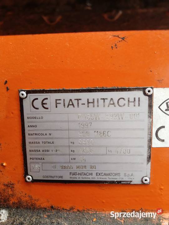 Fiat Hitachi fh 85W Mielec