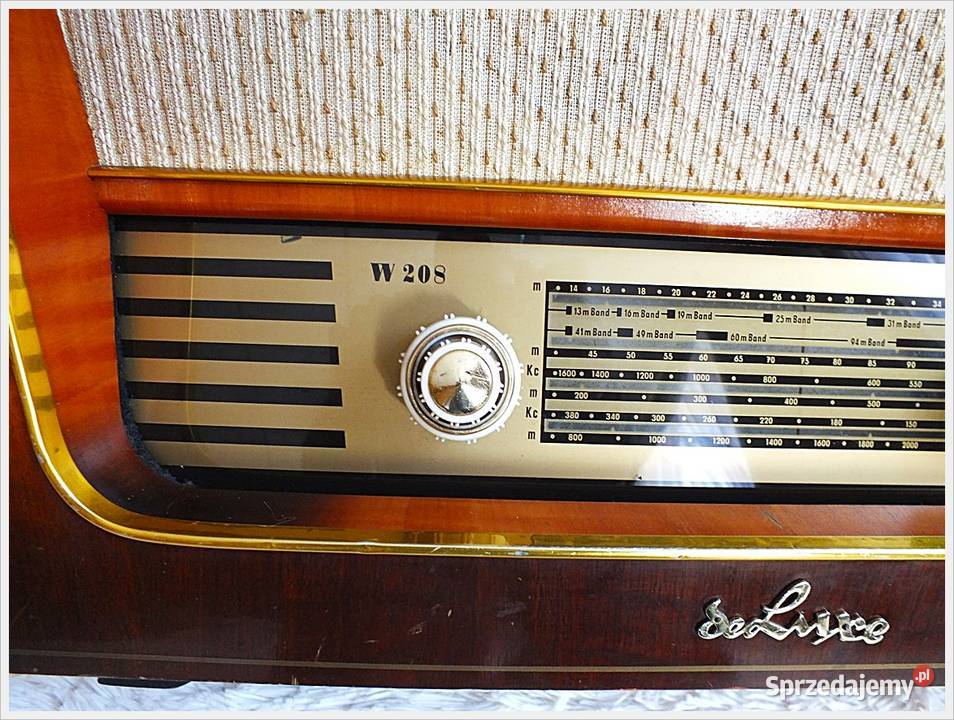 Stare lampowe Radio Sonneberg ILUMENAU 850 z lat Żary sprzedam