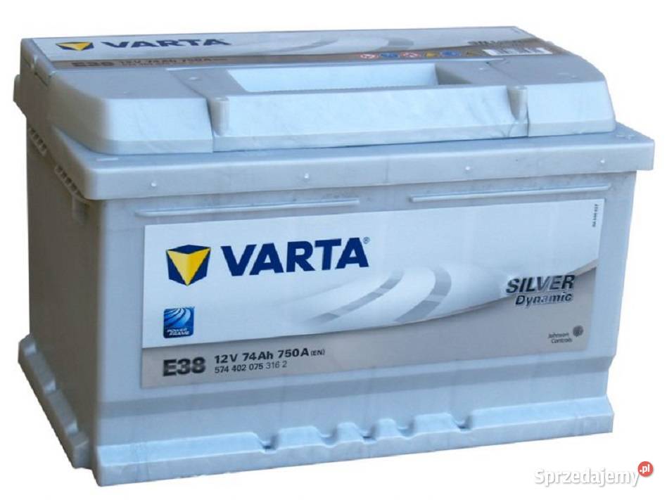 Akumulator Varta Silver Dynamic E38 74Ah750A Radom sprzedam