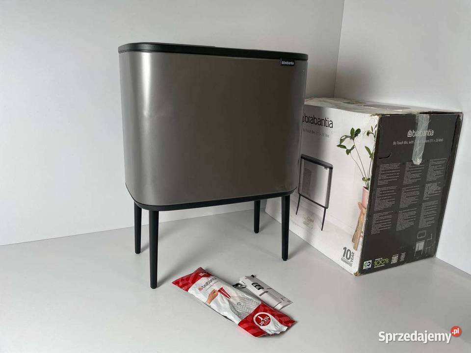 Kosz na śmieci metal Brabantia 34l szary podkarpackie Rzeszów