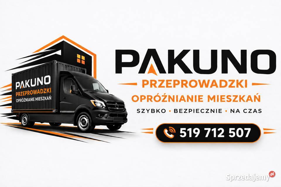 PAKUNO przeprowadzki i opróżnianie Warszawa i mazowieckie