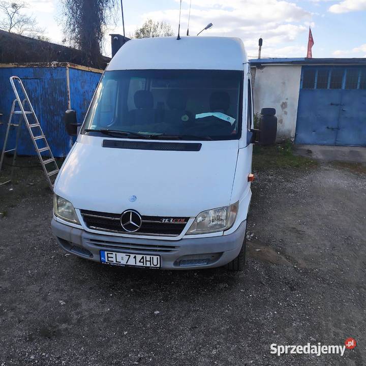 Mercedes Sprinter 313 CDI 2001 nieuszkodzony Łódź