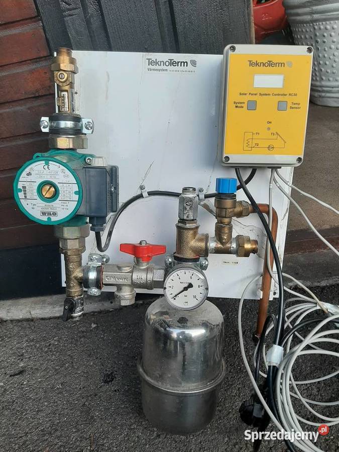 Kolektory słoneczne firmy Tekno Term Pozostałe Miłków