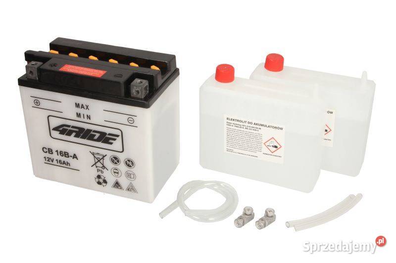 Akumulator motocyklowy 4 RIDE CB16BA 12V 16Ah