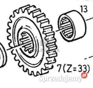Deutz Fahr Agrostar 611 621 631 671 Koło Zębate Pozostałe Jastrzębniki